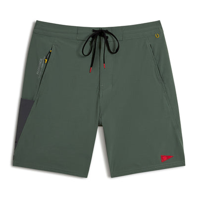 Color:Dark Sage-F1 Cordura® Utility Boardshort