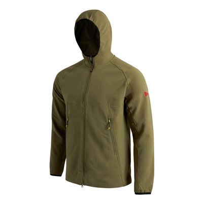 Color:Burnt Olive-Florence Stormfleece Pro Zip Hoodie