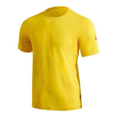 Color:Yellow-Florence Airtex Short Sleeve Shirt 