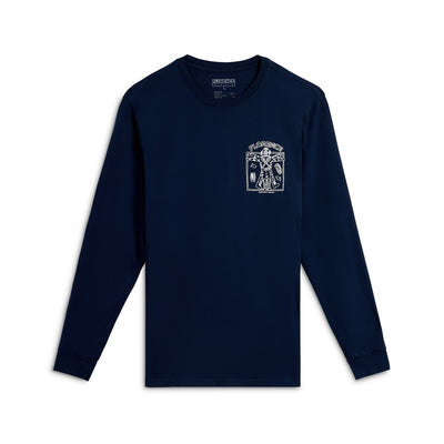 Color:Navy-Florence Aquanaut Long Sleeve T-Shirt