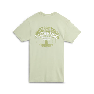 Color:Light Olive-Florence Haleiwa Banyan Tree T-Shirt 