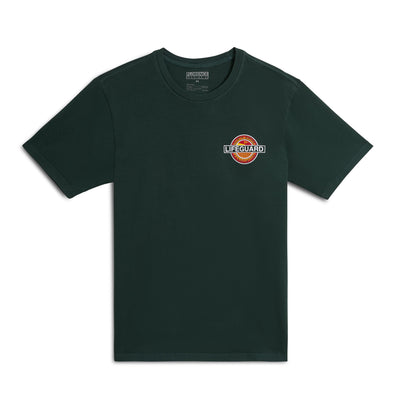 Color:Dark Emerald-Florence North Shore Lifeguard Association T-Shirt