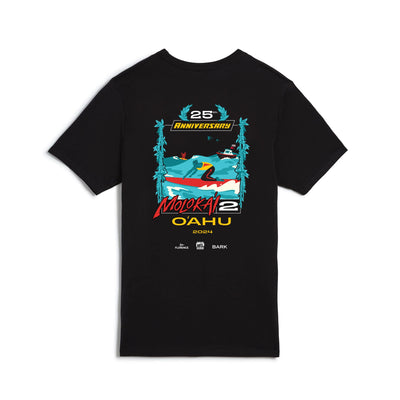 Color:Black-Florence Molokai 2 Oahu Men's T-Shirt