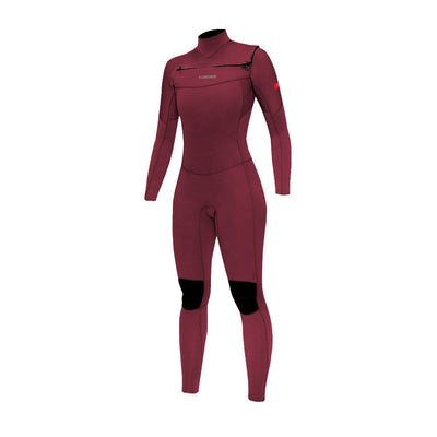 Color:Maroon-Florence Women's Fullsuit